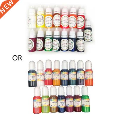 15 Colors UV Resin Ultraviolet Curing Liquid Pigment Coloran