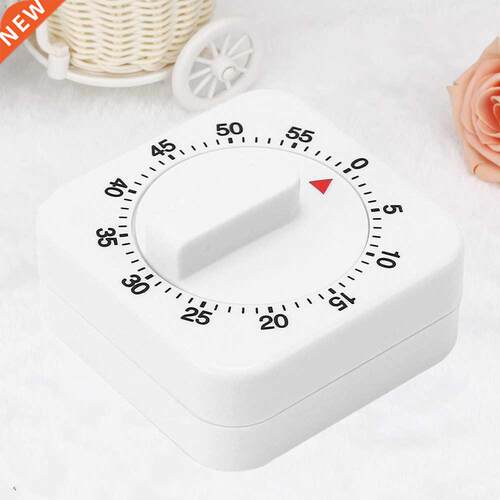 1PC 60 Minutes Mechanical Timer with Alarm 适用于 Kitchen Co