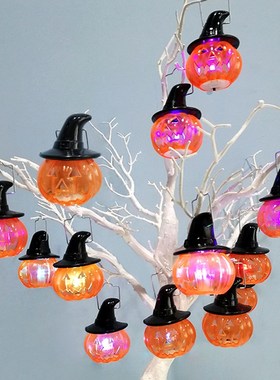 Halloween Pumpkin Lights Battery Power Pumpkin Portable Lant