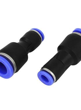2pcs In Fittings Adapter Connector 10mm to 6mm