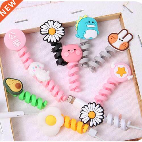 Cartoon Cute Lovely Usb tor Cable Case Clip For Iphone