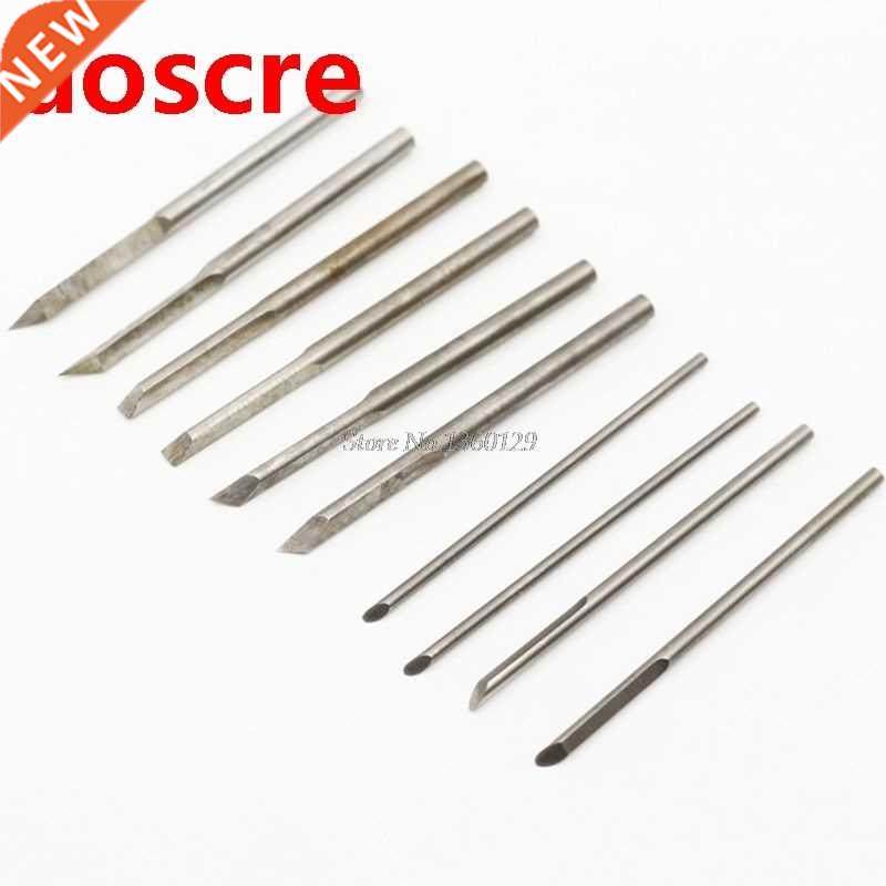 10pcs/set Handmade Olive Wood Carving Blade Knife High Speed