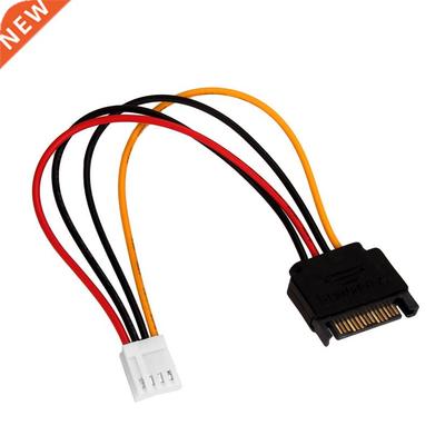 4PIN to SATA male power cord small mouth turn 15P 4P F35