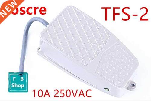 1PCS TFS-2 10A 250VAC light gray reset pedal power supply co