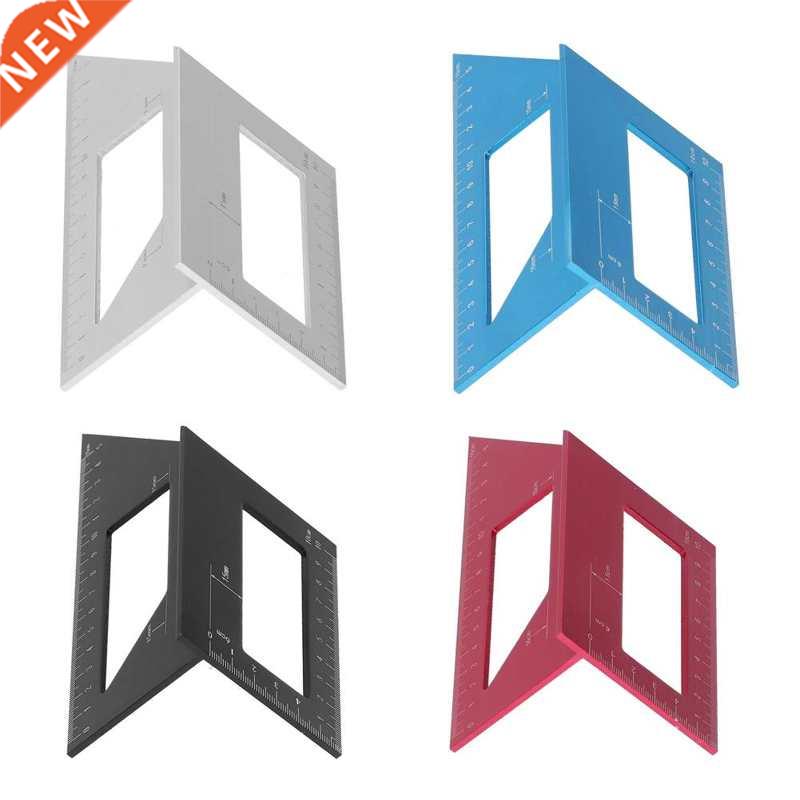 1 pc 45 /90 Degree T Angle Gauge Straight Ruler 3D Mitre Deg