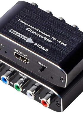 YPr To HDMI-compatile 4K 60Hz Video Audio Converter Adapt