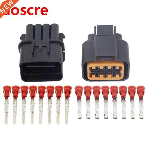 8 Pn Male and Female Clamp Car Connector Automotve Plug w