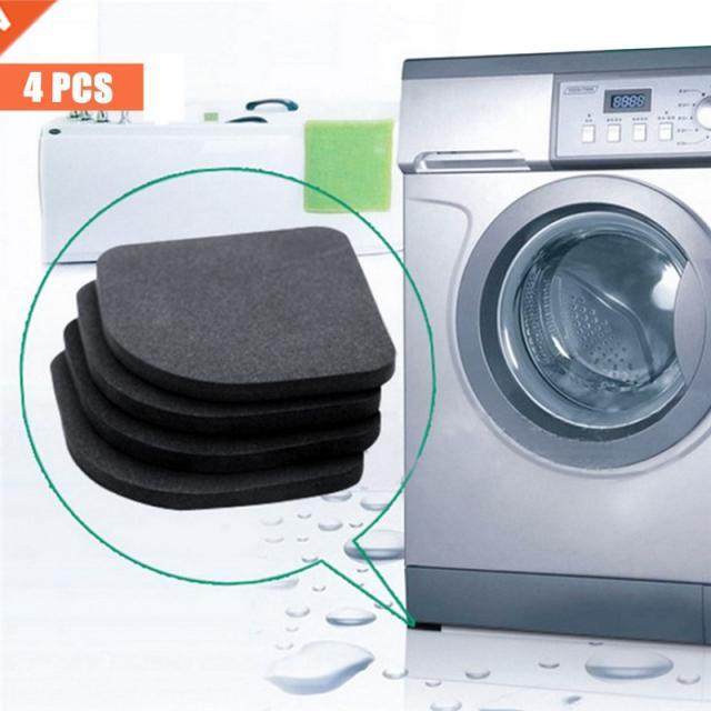 4pcs/set Washng Machne Ant-Vbraton Pad Mat Non-Slp Sho