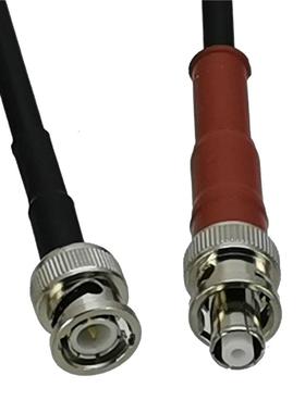1Pcs RG58 SHV 5000V 5KV RP-BNC Male Jack to BNC Male Plug RF