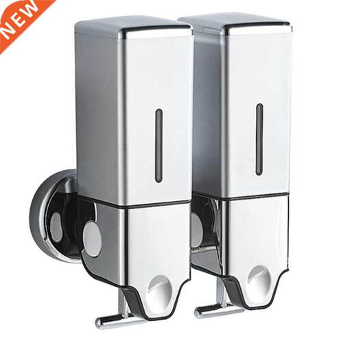 1000Ml Dual Bottle Hand Washing Liquid Soap Dispenser,Wall M