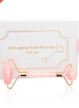 Dropshipping Jade Roller Face Massager Rose Quartz Face Roll