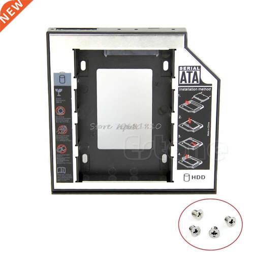 12.7mm SATA 2nd SSD HDD Drive Caddy for DVD-ROM CD Bay Z17 D