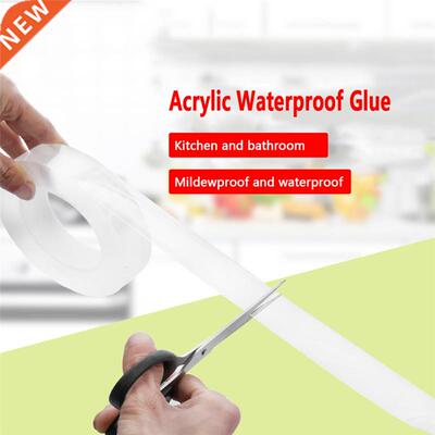 3/5/10M Kitchen self-adhesive acrylic sink tape mildew water