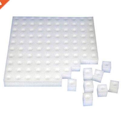 100pcs White Seedling Sponge Soilless Hydroponic Vegetables