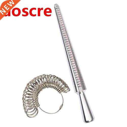 Ring Mandrel Sizer Ruler Multi-Specification Ring Size Measu