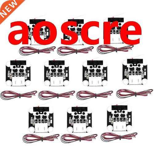 10Pcs 3D Printer Parts X/Y/Z Axis End Stop Limit Switch 3Pin