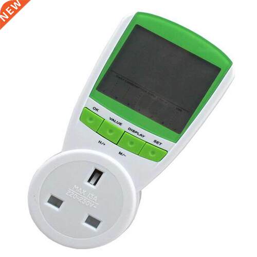 LCD Wattage Voltage Current Frequency Montor 220V-250V 13A