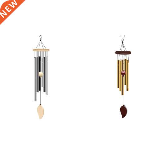 Wind Chimes Outdoor, Memorial Wind Chimes With Hook And 6 Tu