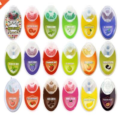 200 Pcs Mix Fruit Flavor Menthol Capsule Mint Beads Explosio