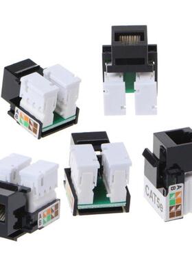 5Pcs CAT5E UTP Network Module RJ45 Connector Information Soc