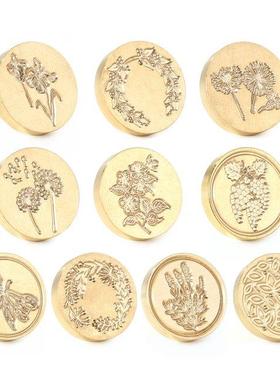 Retro Wax Seal Stamp Replace Copper Head Vintage Envelope Se