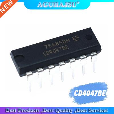 10PCS CD4047BE DIP14 CD4047 DIP new Logic-multi-frequency os