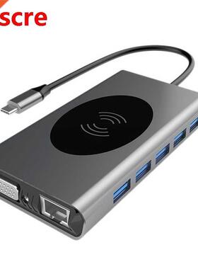 14 in 1 HUB Mulitfunction USB Type C Adapter Docking Station