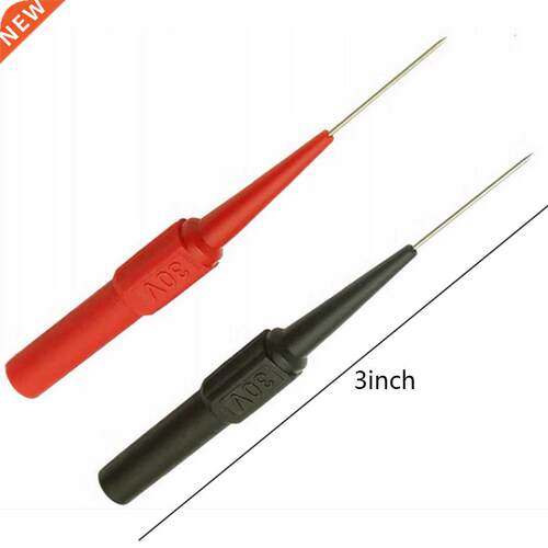 2pcs Insulation Piercing Needle Non-destructive Multimeter T
