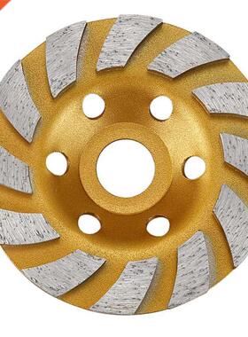 4 inch cement Turbo diamond cupstone grinder 适用于 angle gr