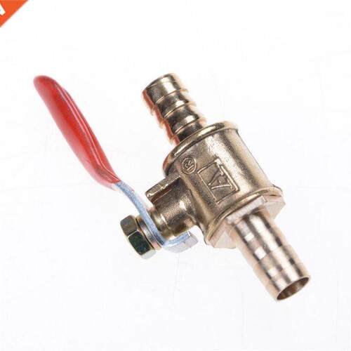 1/4 Hose Bb 6mm-10mm Hose Bb Inline Brass Water Oil Air