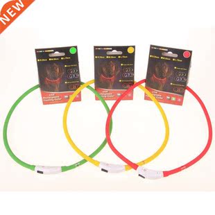 Newest USB Rechargeable Led Dog Pet Flashing Collar Lig
