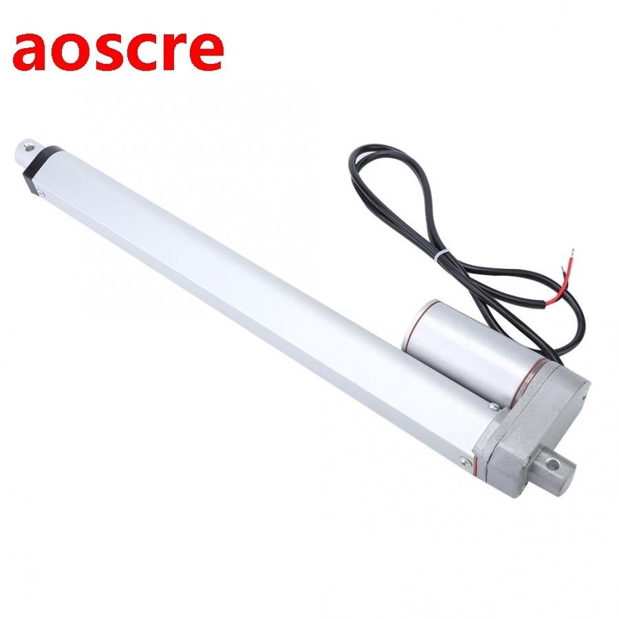 DC 12V Linear Actuator 300mm 350mm 400mm 450mm Stroke Linear