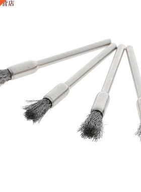 1/4 Pièces Brosses En Fil D'acier Brosse De Roue