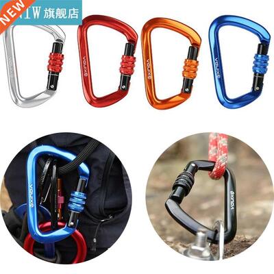 Outdoor Sports Safety Buckle Spring-loaded Aluminium Alloy K