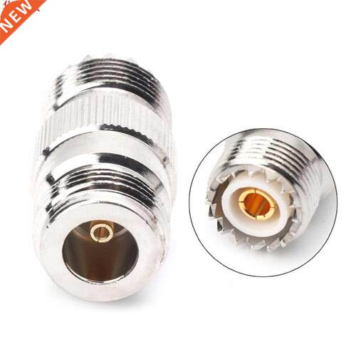 RF Coaxial Adapter UHF Female To N Female PL259 SO239 UHFTo