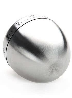 Kitchen Supplies Stainless Steel Egg Clock Kitchen Timer Ala