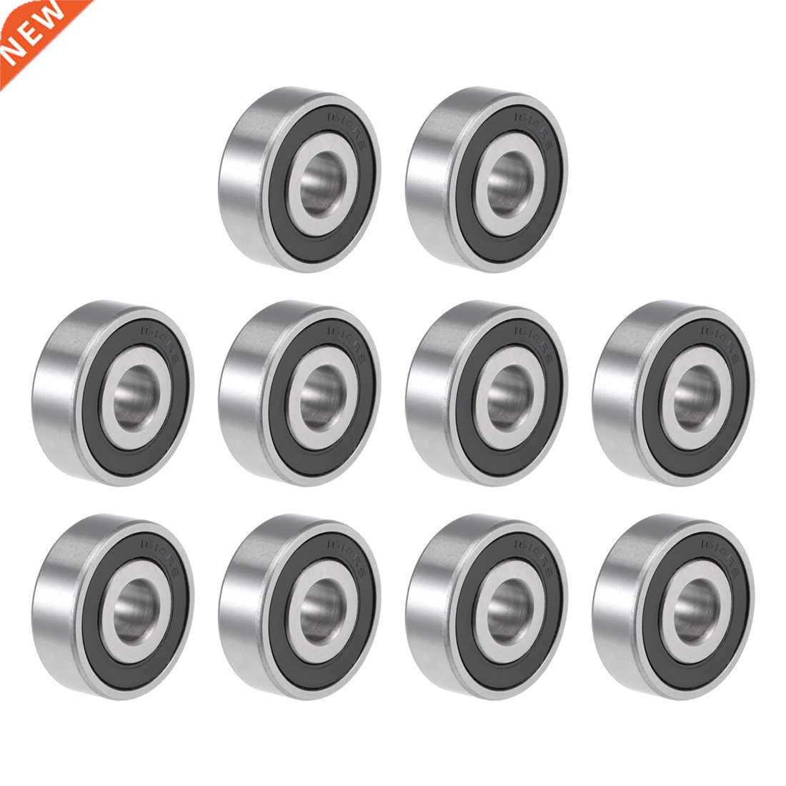 10pcs 1614-2RS Deep Groove Ball Bearing 3/8-inchx1-1/8-inchx