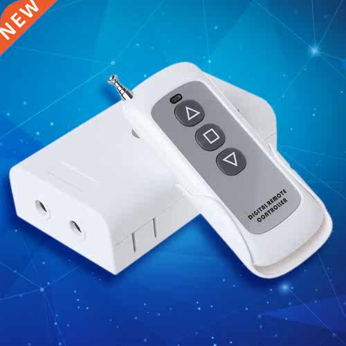 1Set 110-220V Wireless Receiver Transmitter Remote Controlle