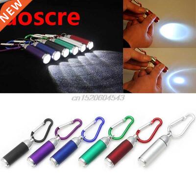 Mini Pocket LED Flashlights Portable Keychain Keyring Handy