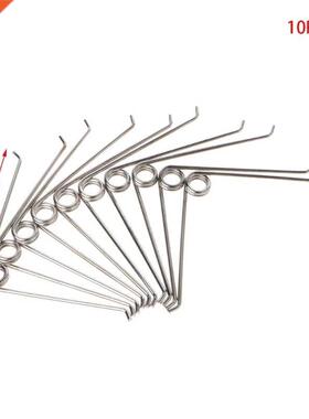 10Pcs V Shape Steel Compression Spring Gardening Scissors Ac