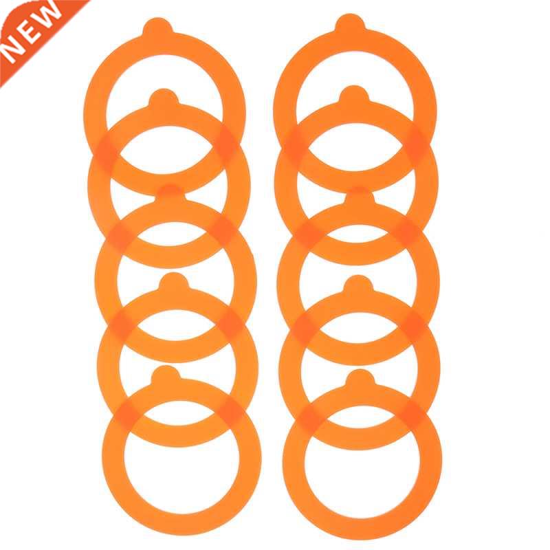 10Pcs Silicone Jar Gaskets Food Storege Jars Replacement Air