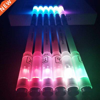 Hot Sales 1 Piece High Quality LED Flash Gel Pen Students Fa