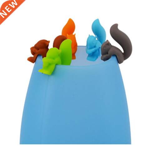 1 Pcs 5Colors Optional Silicone Tea Infuser Squirrel Device