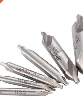 6pcs HSS Center Drill Bits Set Combined Countersinks Drill B