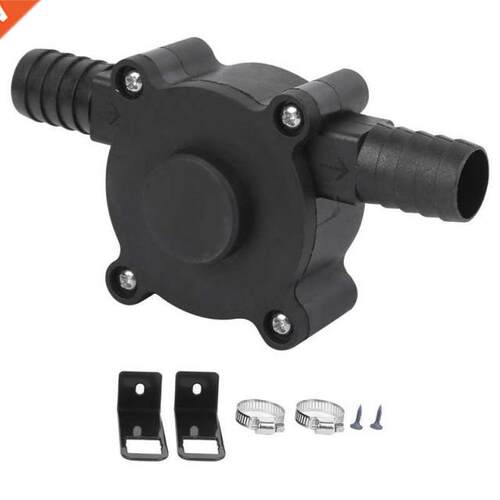 Hand Electrc Drll Pump Self Prmng Flud Water Transfer M