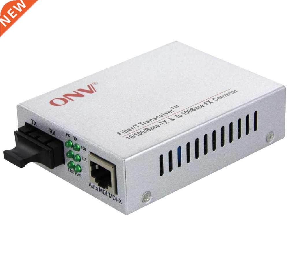 10/100M PoE Meda Converter wth SC Fber Port. Compatble w