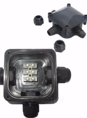 IP68 Waterproof Junction Box 3 Cable Wire Protection Buildin