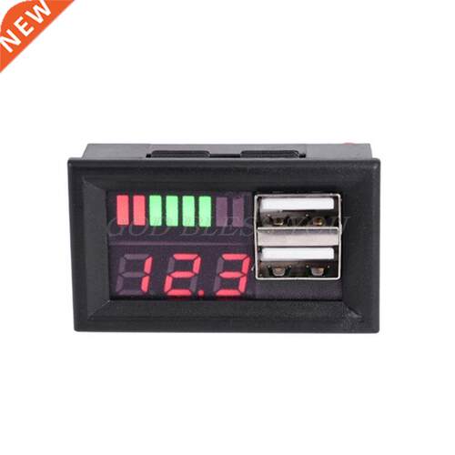 Red LED Digital Display Voltmeter Mini Voltage Meter Battery