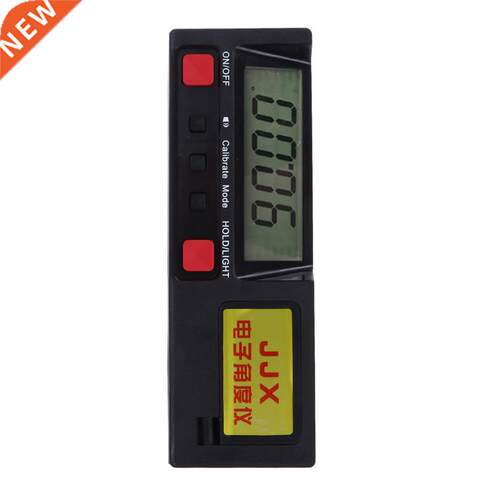 Mini Protractor Inclinometer Level Box Base Tool Angle Finde