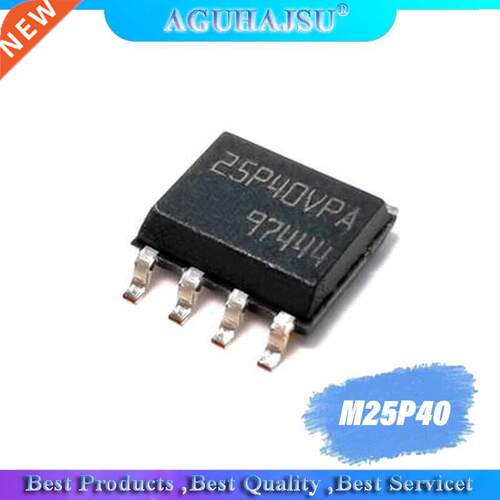 (5pcs/lot) M25P40VP M25P40 25P40 512KB SOP8